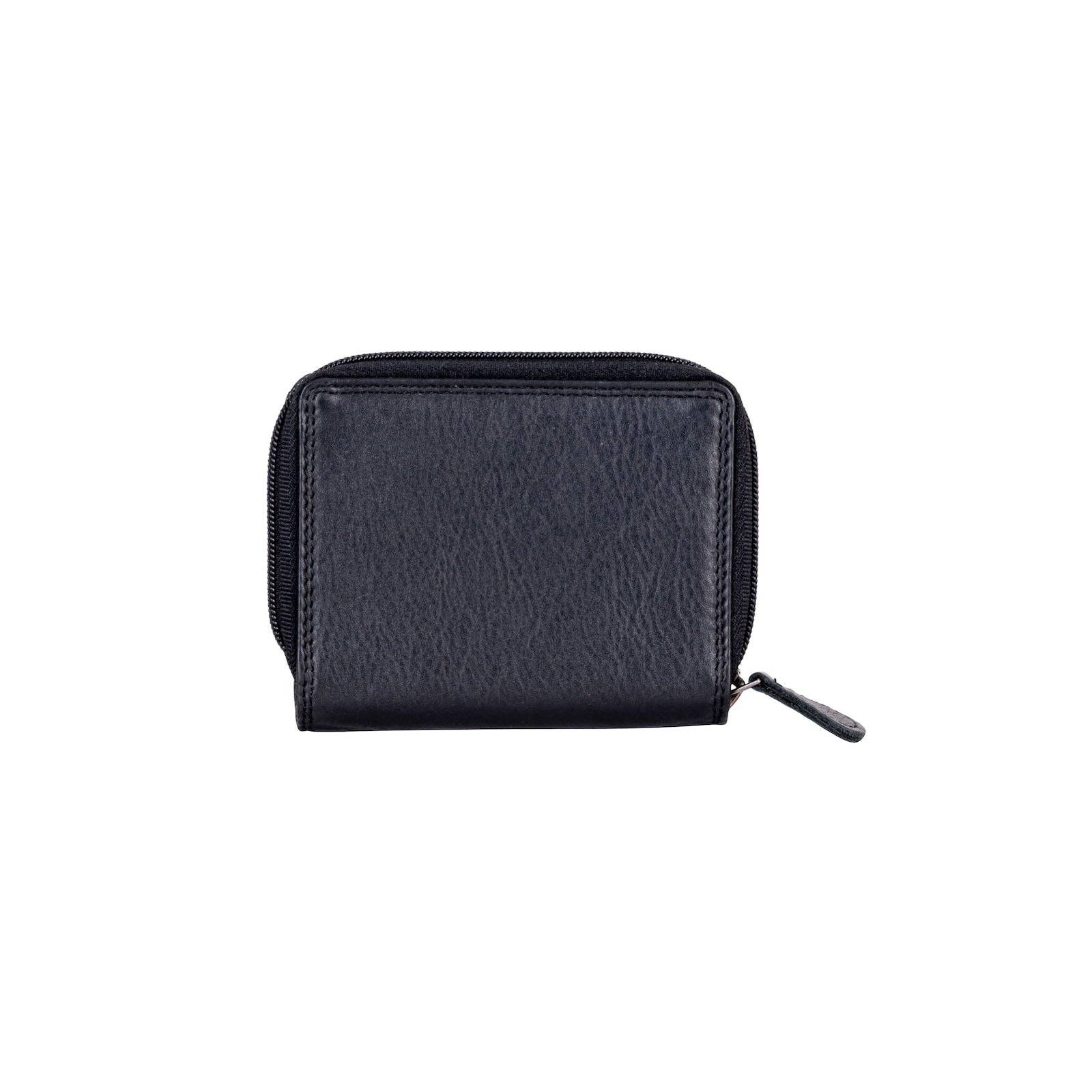 Greenwood Leather AU - Women's Leather Wallet Tina - Balck
