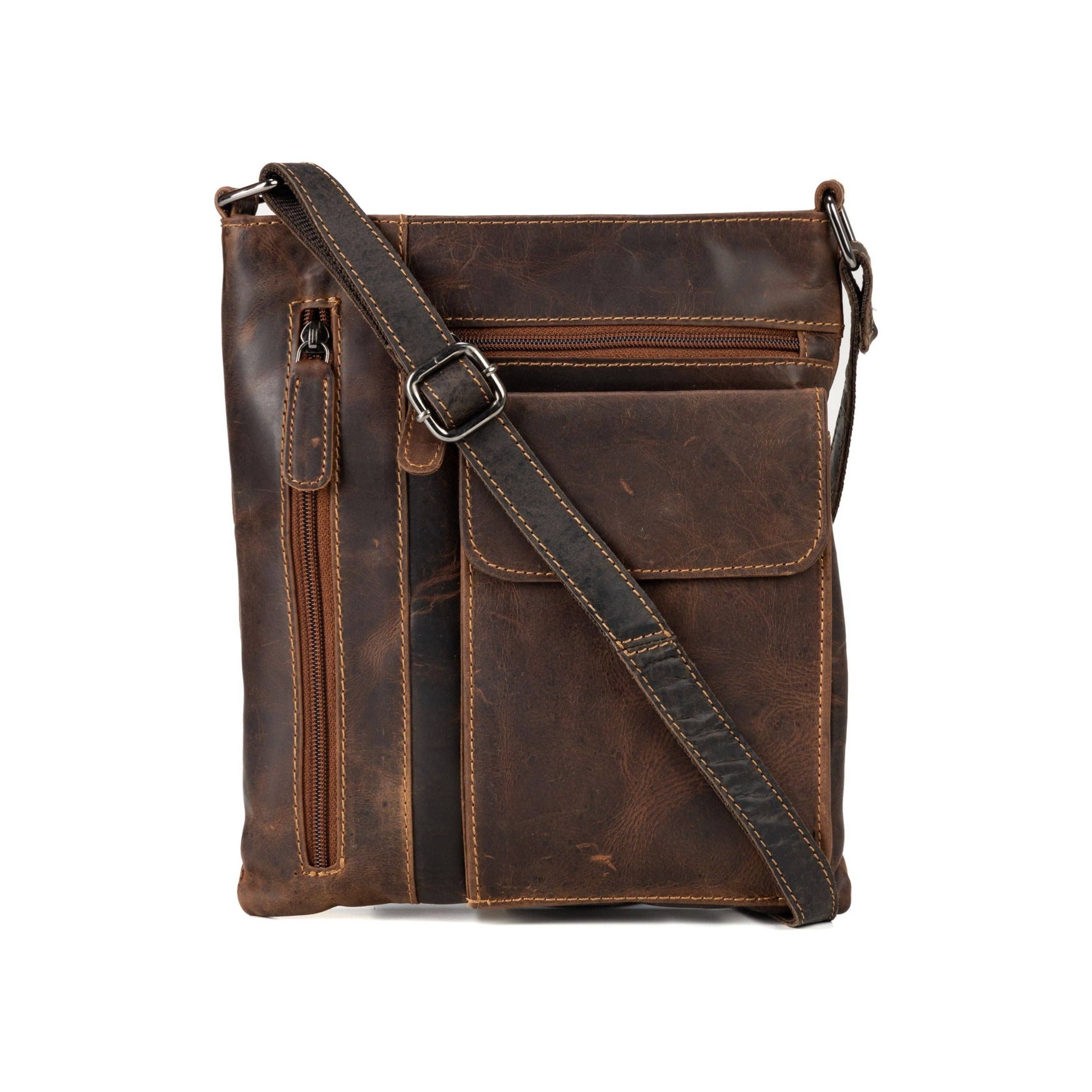 Ladies Cross Body Leather Bag Lucy Sandal LD007SAN