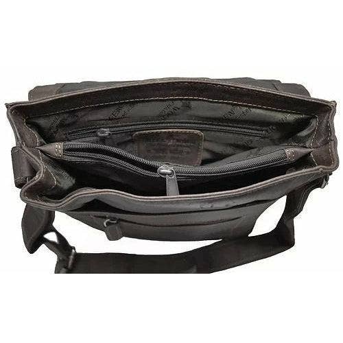 Greenwood Leather AU - Leather Shoulder Bag - Torquay - Brown GW836BRN