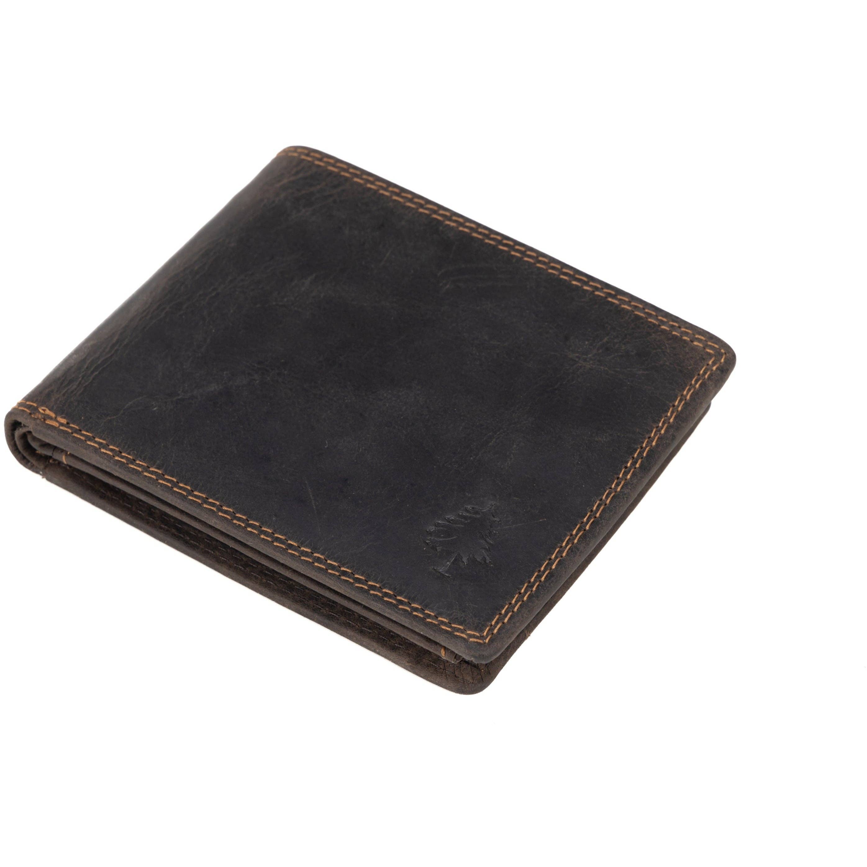 Leather Wallet Brown GW2427BRN