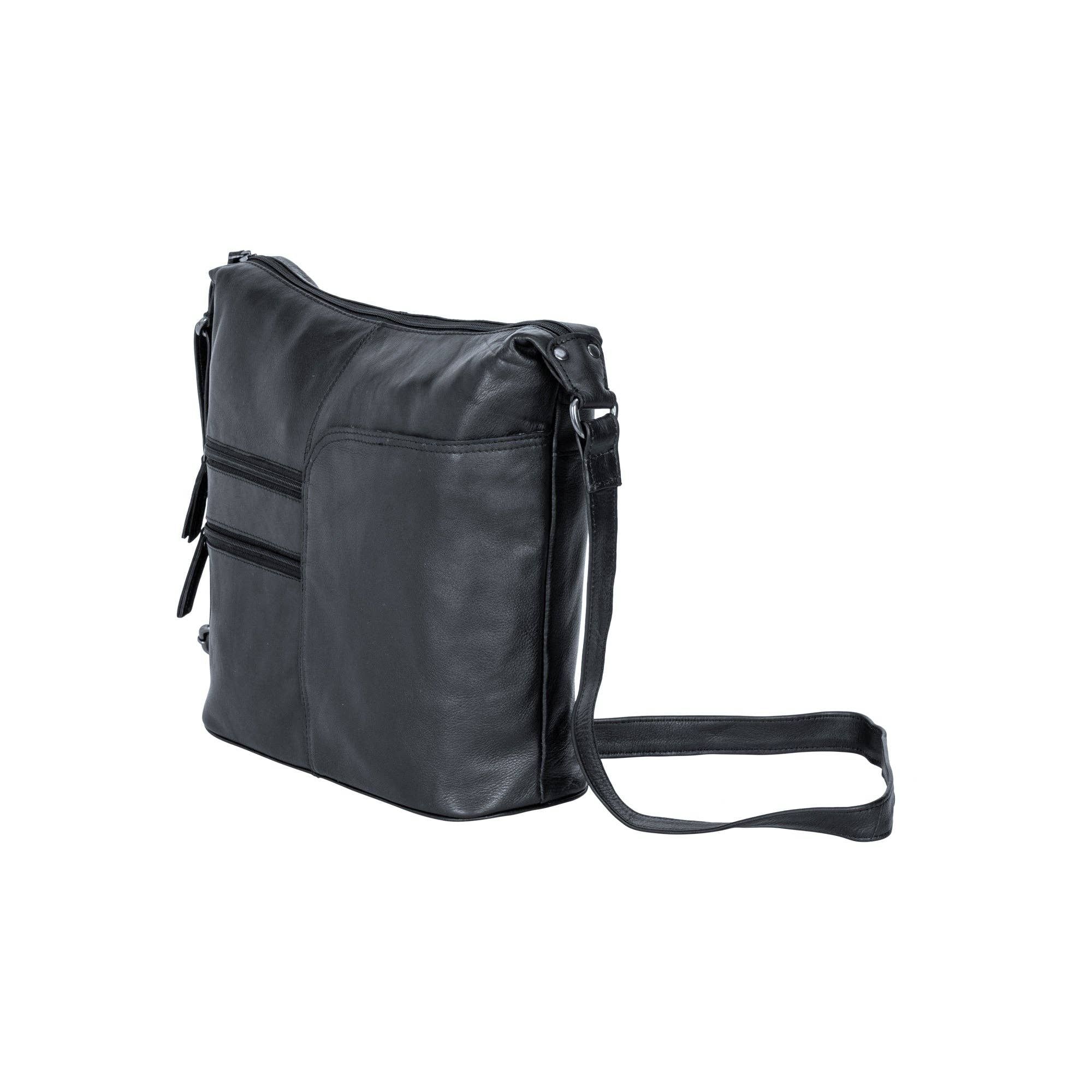 Greenwood Leather AU - Greenwood Leather Shoulder bag Bianca - Black