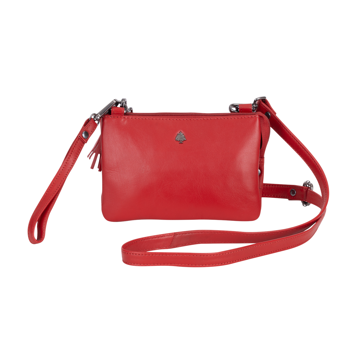 Greenwood Leather AU - Leather Shoulder Bag GW6850RED