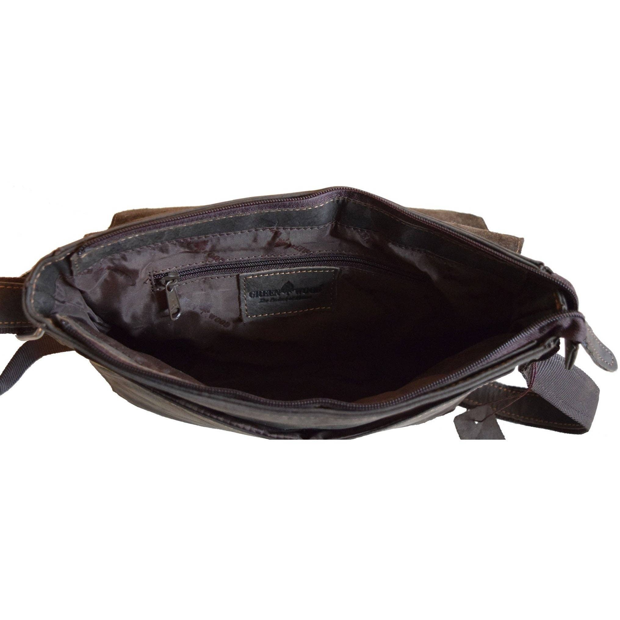 Greenwood Leather AU - Smart Messenger Steven 13" - Brown GW115BRN