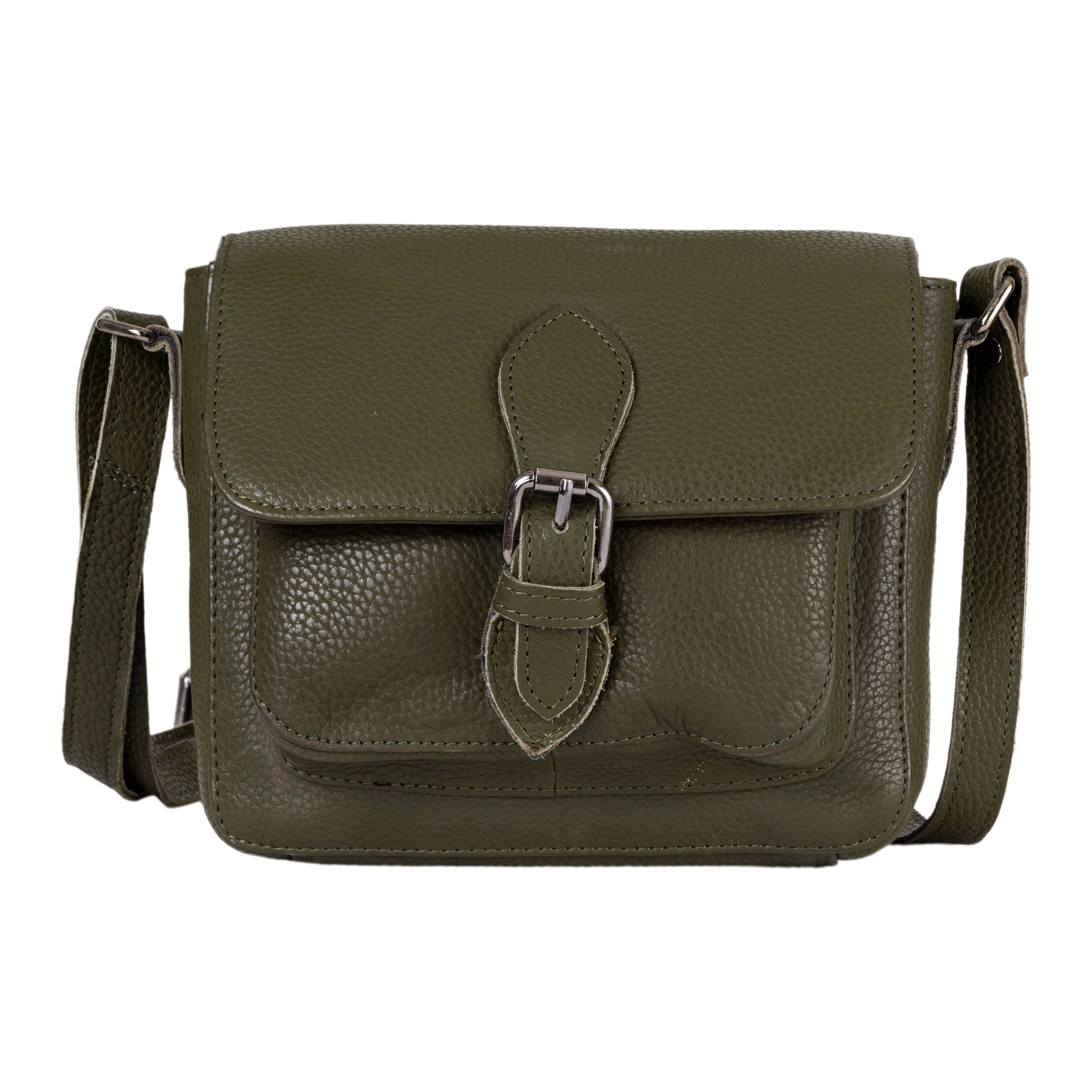 Greenwood Leather AU - Women Shoulder Bag LD6780 Olive Green