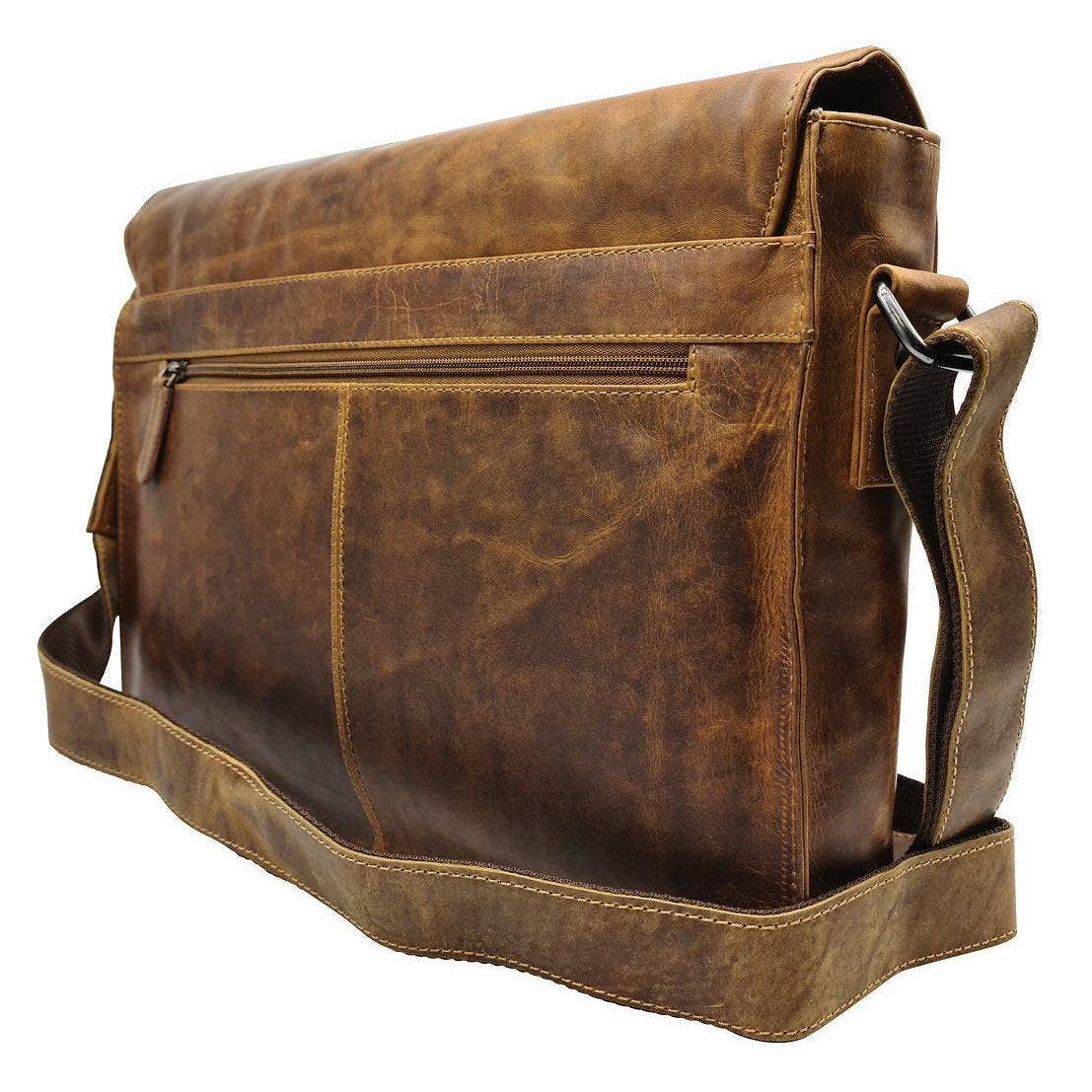 Greenwood Leather AU - Leather Shoulder Bag - Martin Camel GW837CAM