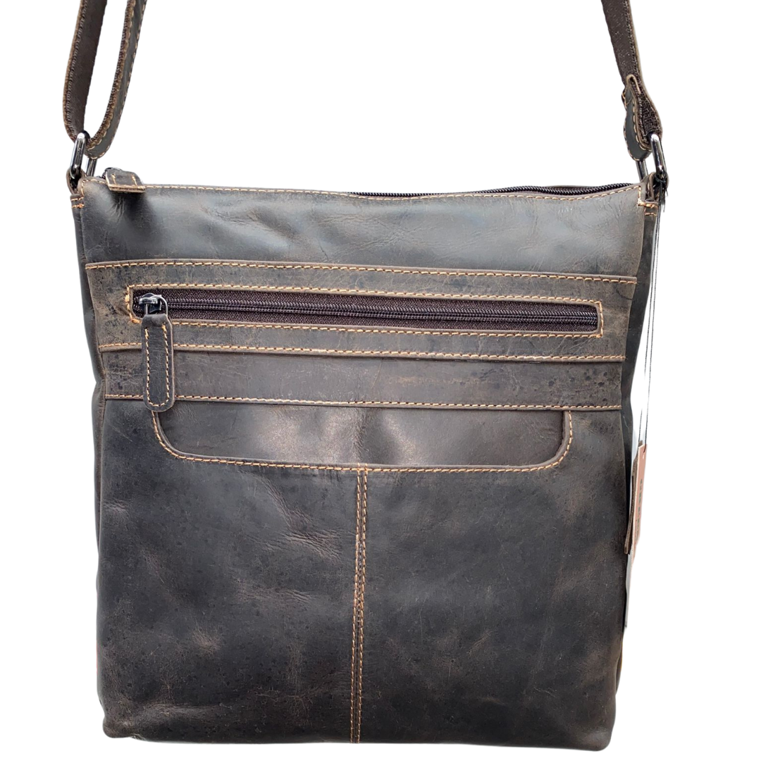 Greenwood Leather AU - Women Shoulder Bag LD008 Brown