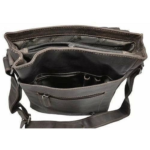 Greenwood Leather AU - Leather Shoulder Bag - Torquay - Brown GW836BRN