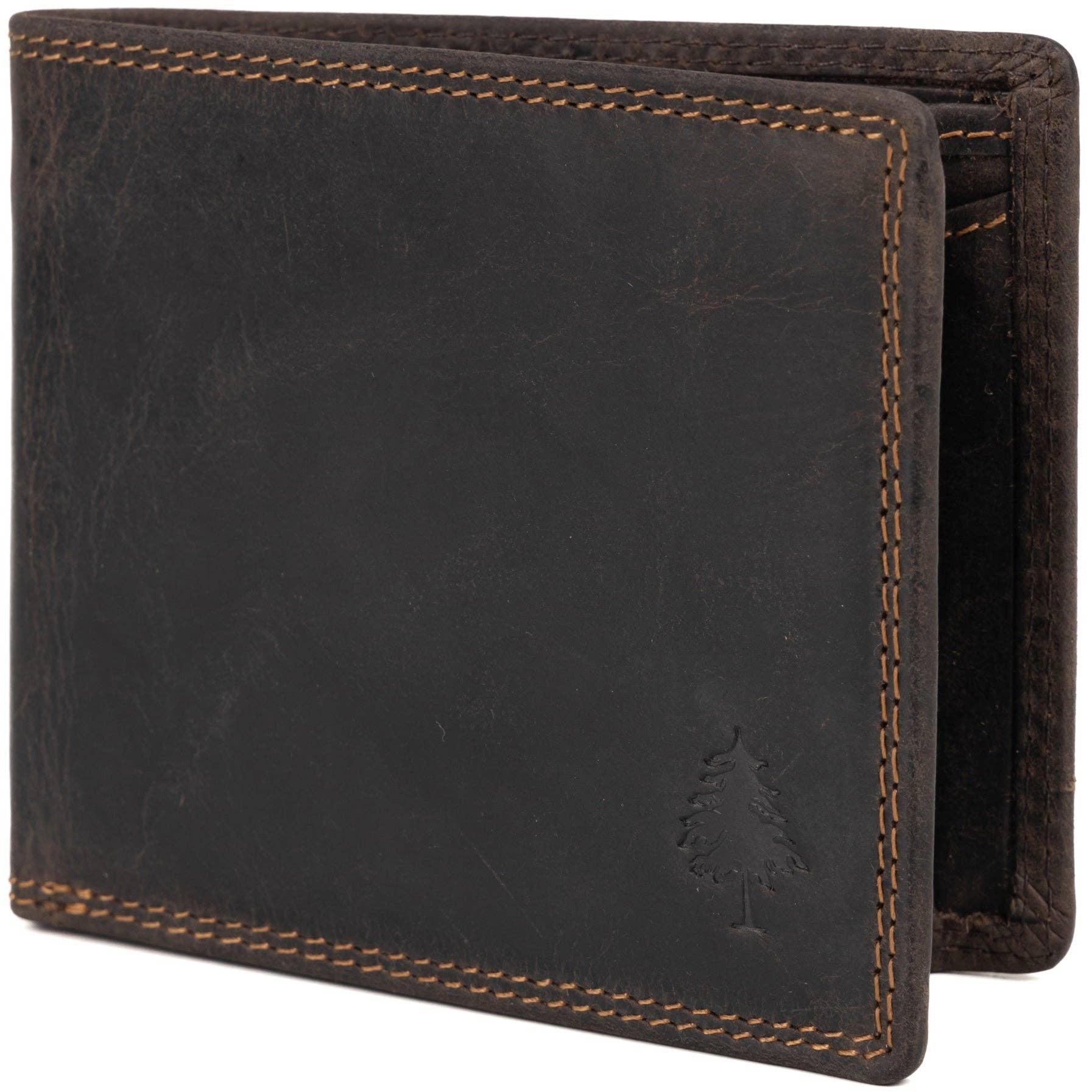 Leather Wallet Brown GW2427BRN