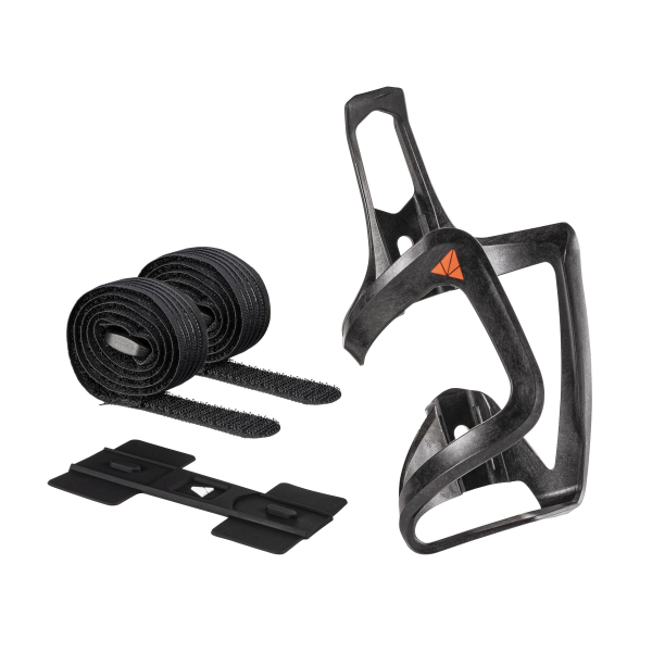 Granite Designs Aux E+ Carbon Bottle Cage with Strap Kit