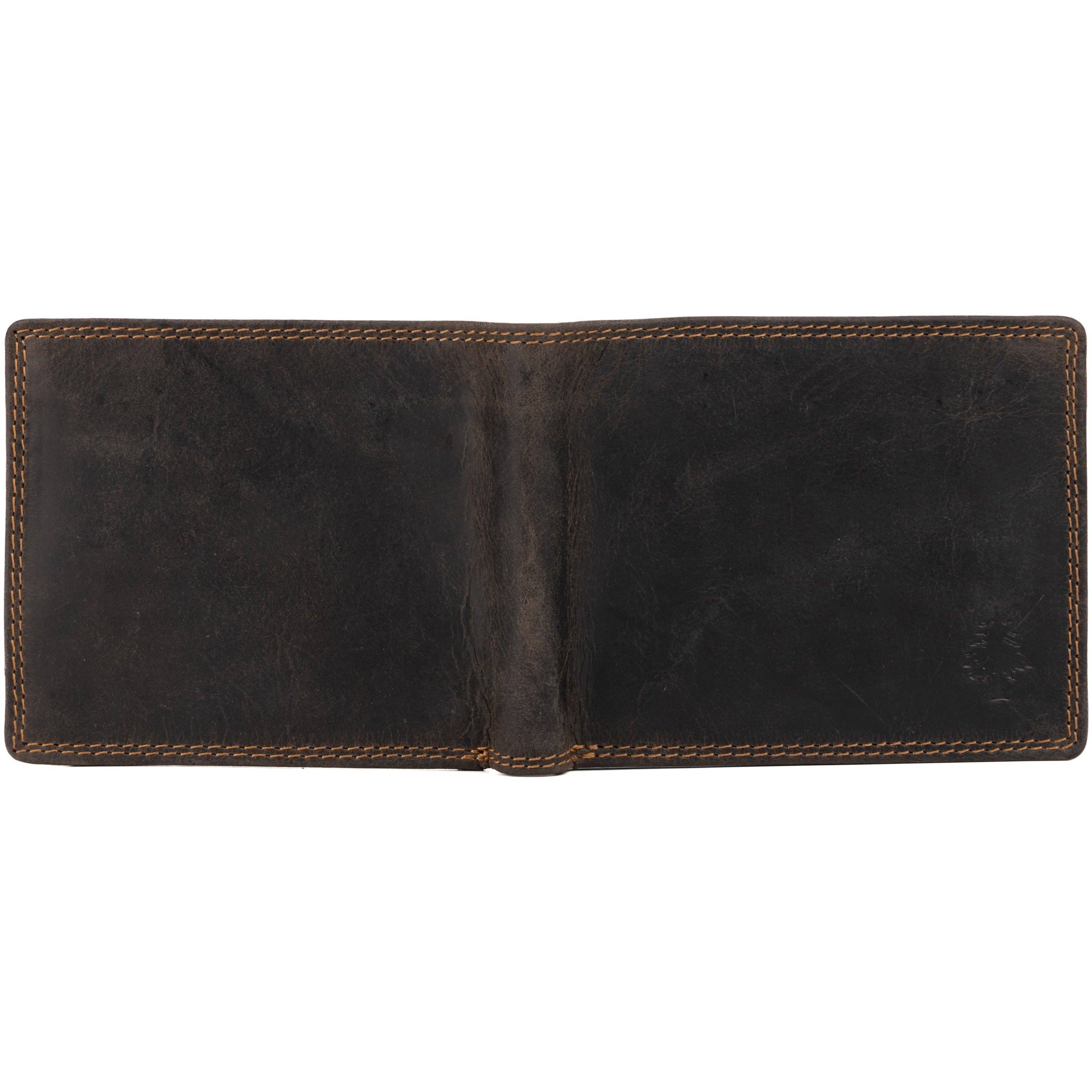 Leather Wallet Brown GW2427BRN