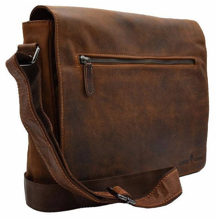 Leather Laptop Bag Berlin - Sandel GW588SAN