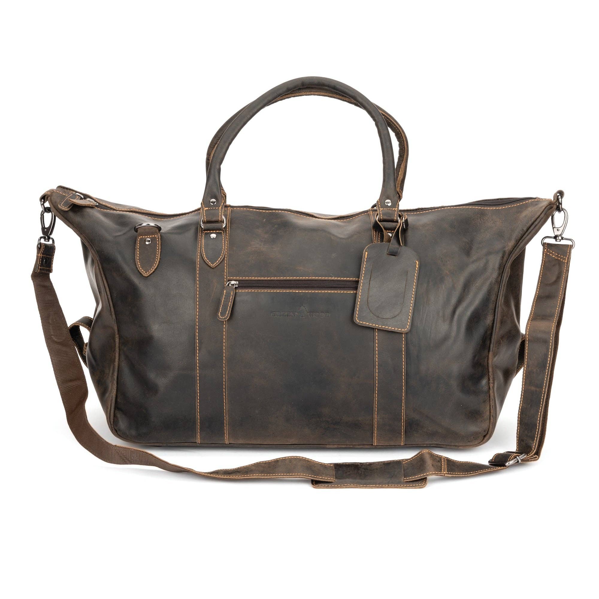 THE WEEKENDER DUFFLE BAG - BROWN GW12797BRN