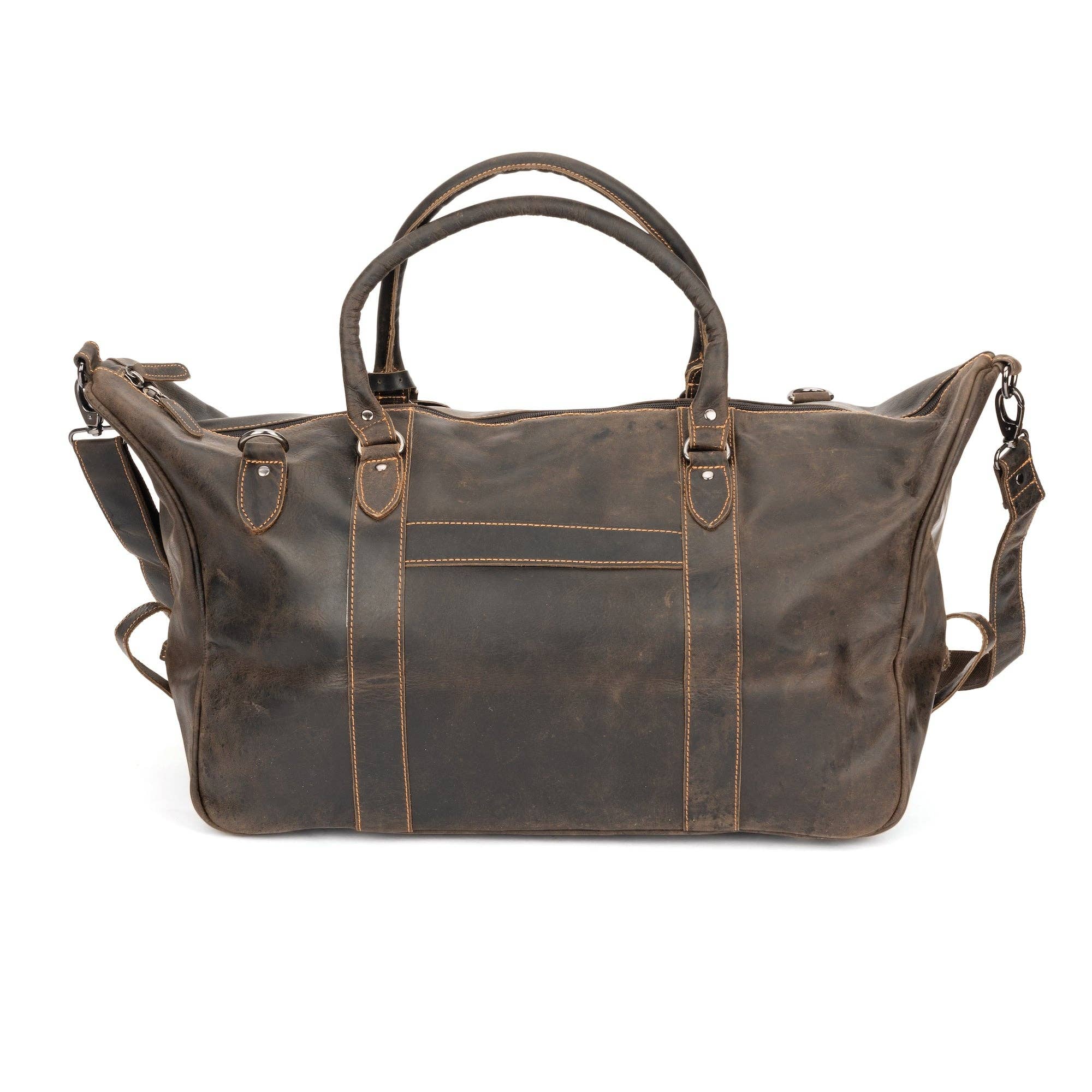 THE WEEKENDER DUFFLE BAG - BROWN GW12797BRN