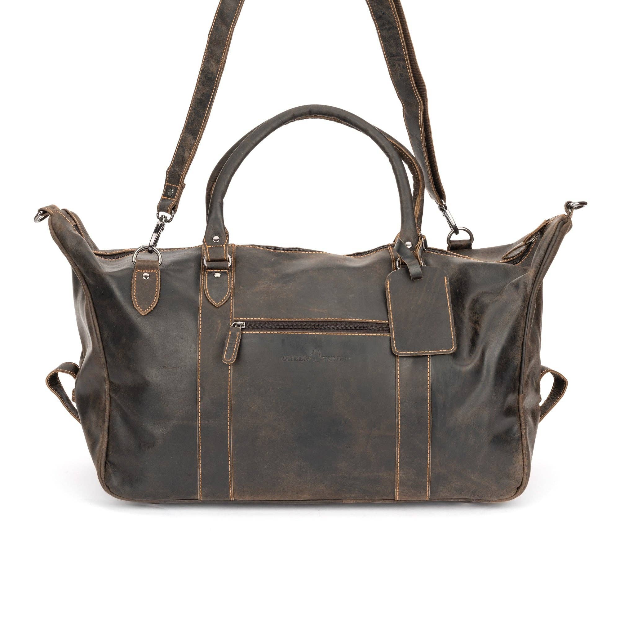 THE WEEKENDER DUFFLE BAG - BROWN GW12797BRN