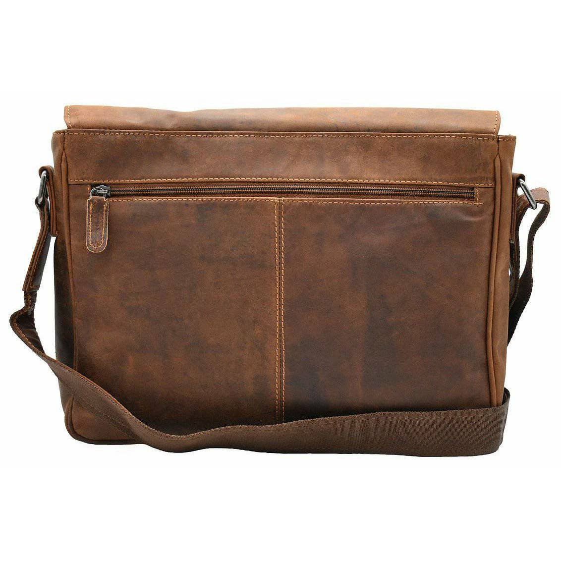 Leather Laptop Bag Berlin - Sandel GW588SAN