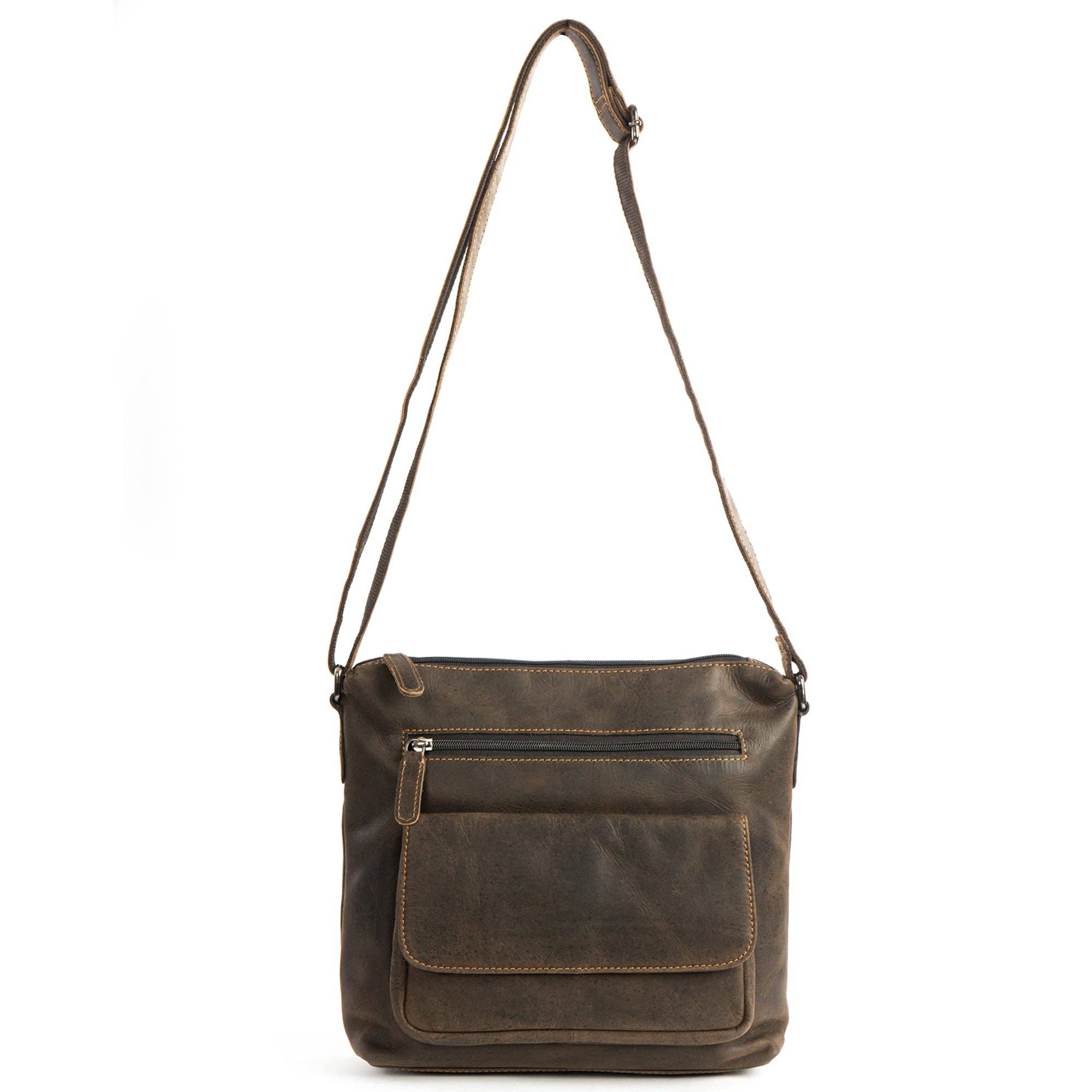Greenwood Leather AU - Women Shoulder Bag LD004 Brown