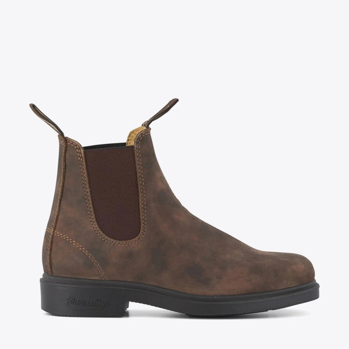 Blundstone Unisex 1306 Dress Chelsea Series Rustic Brown Boot