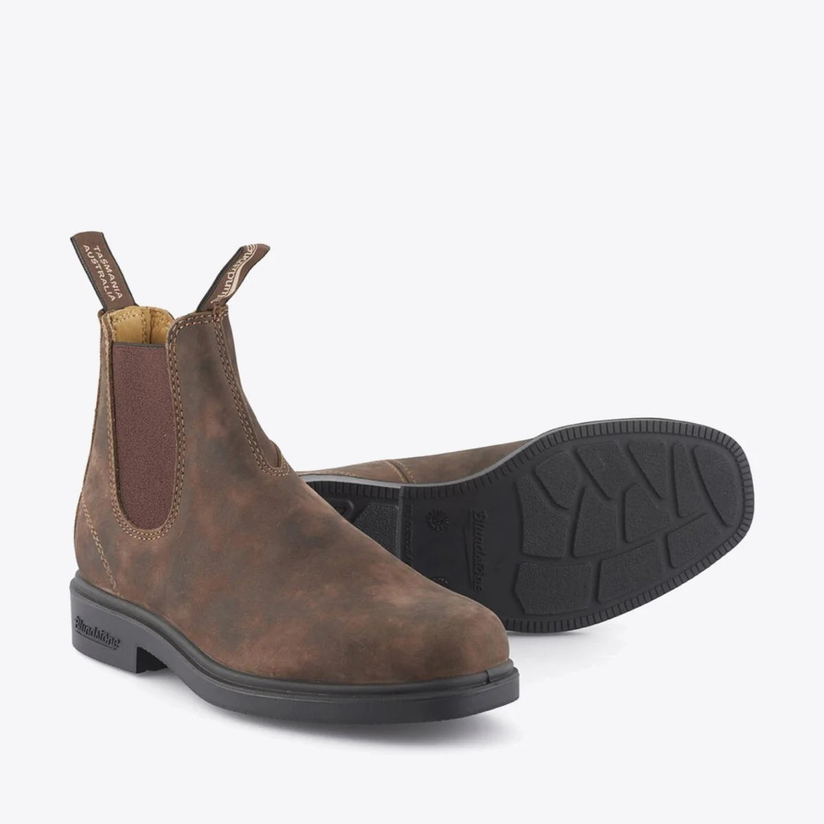 Blundstone Unisex 1306 Dress Chelsea Series Rustic Brown Boot