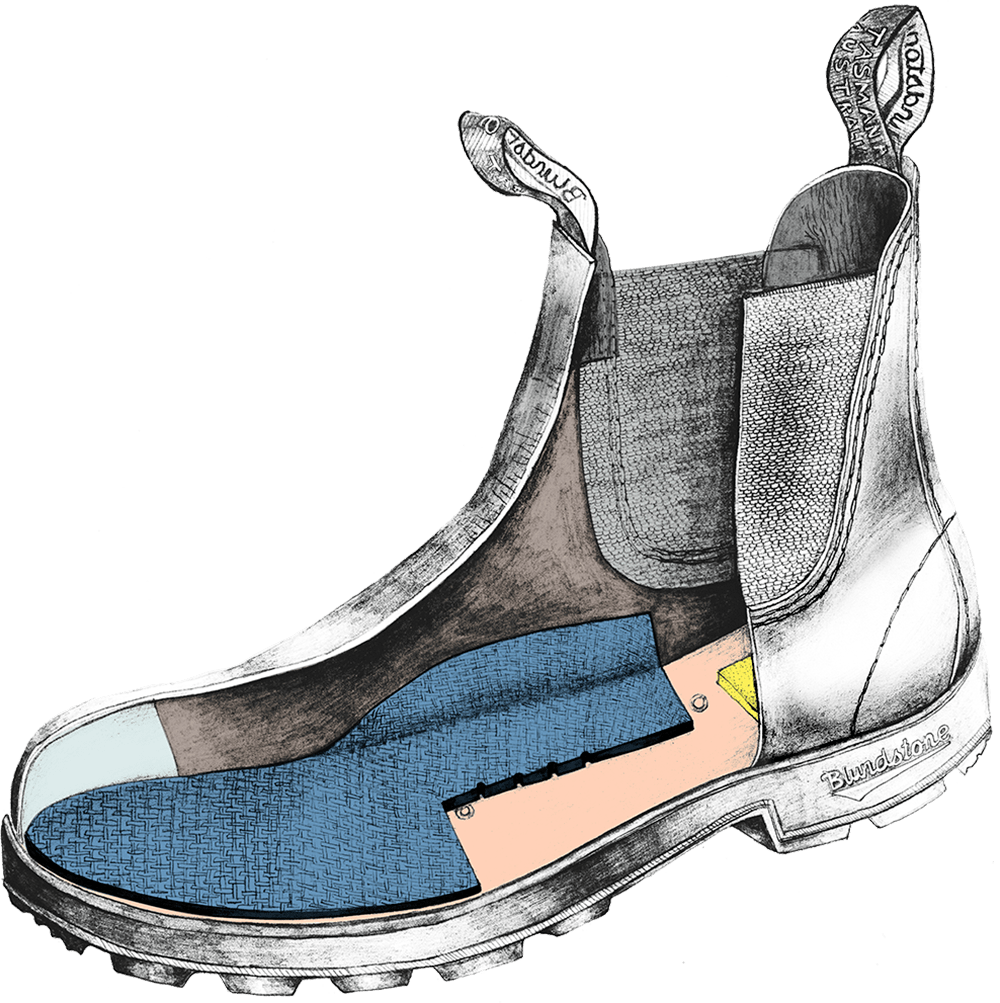 Blundstone Unisex Original 500 Series Stout Brown Boot