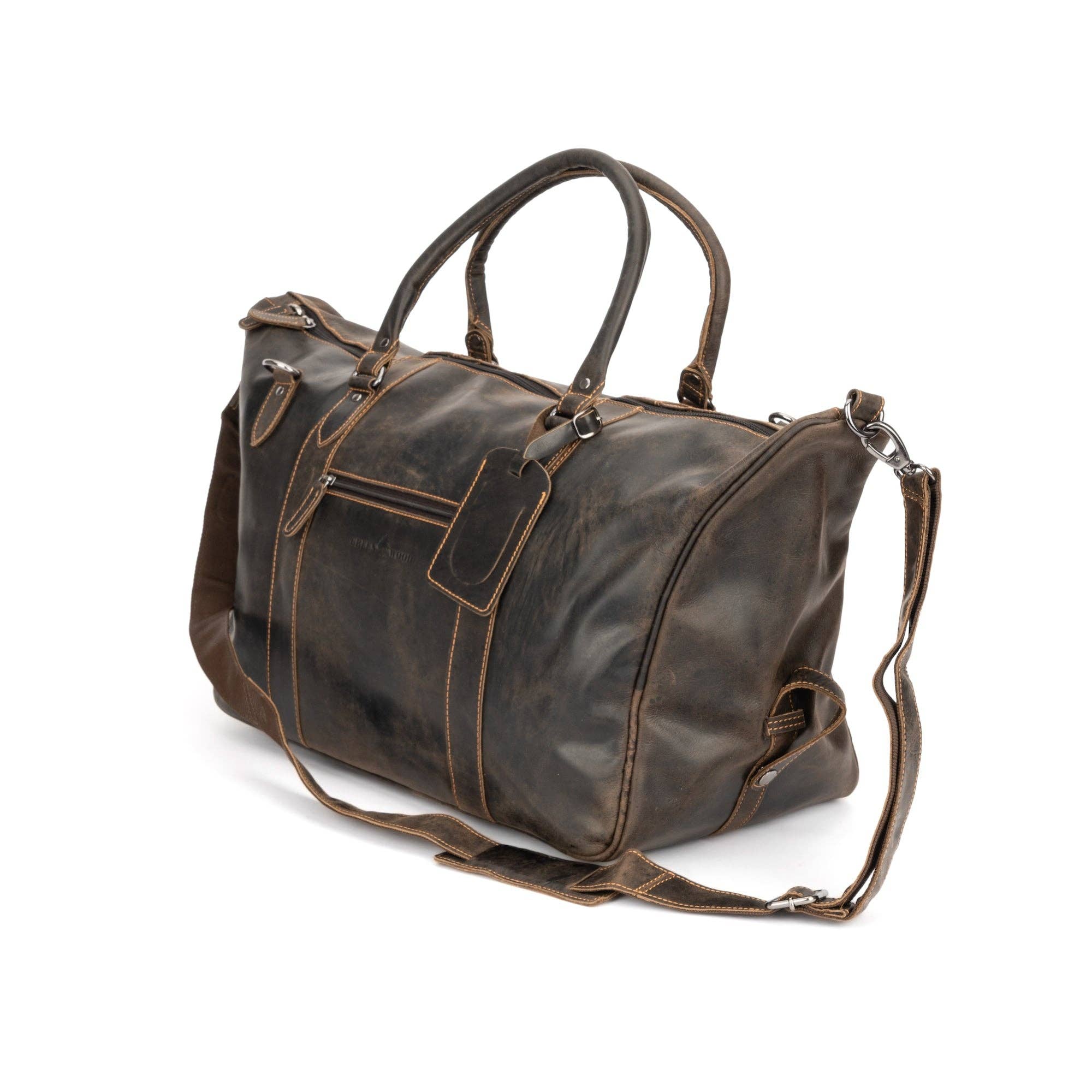 THE WEEKENDER DUFFLE BAG - BROWN GW12797BRN