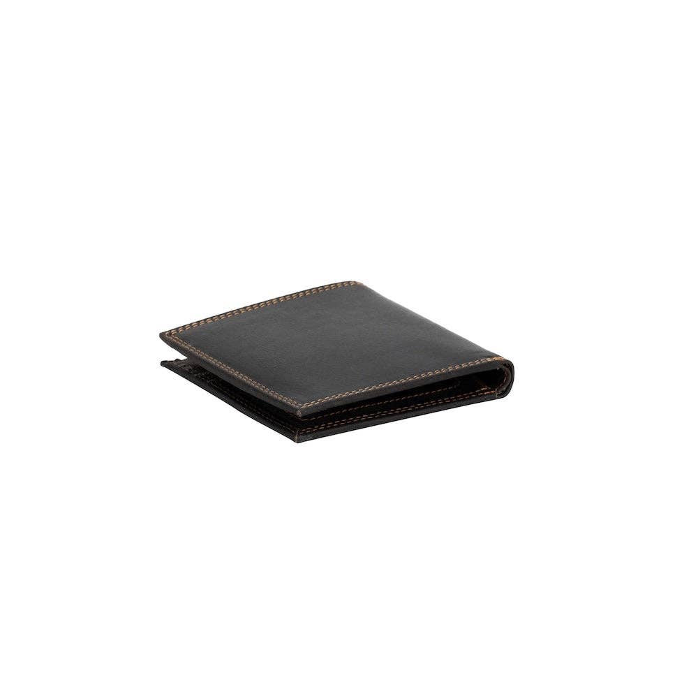Greenwood Leather AU - Greenwood Leather “Auckland” Men’s Bifold RFID Wallet – Genuine Leather Slim Wallet with Gift Box