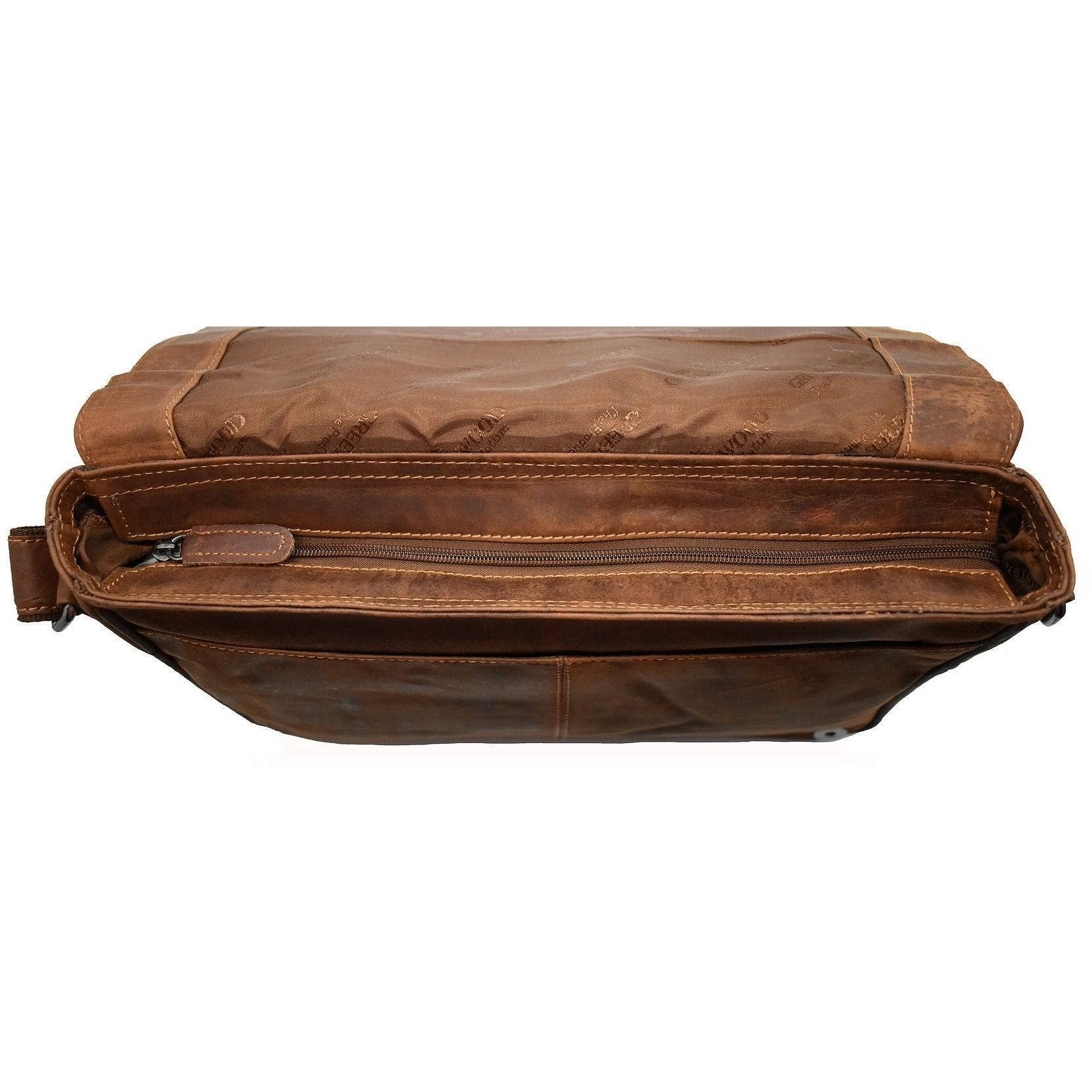 Leather Laptop Bag Berlin - Sandel GW588SAN