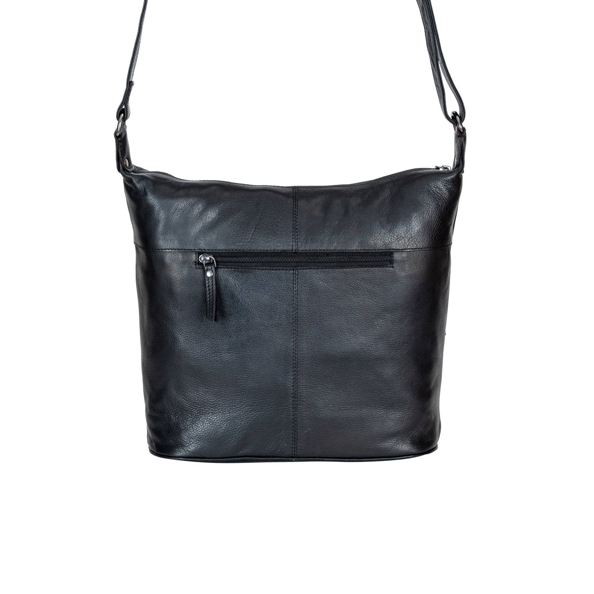 Greenwood Leather AU - Greenwood Leather Shoulder bag Bianca - Black