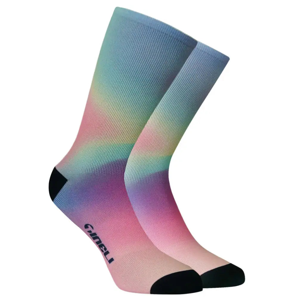 Aurora Socks - S - Apparel & Accessories > Clothing > Activewear > Bicycle Activewear