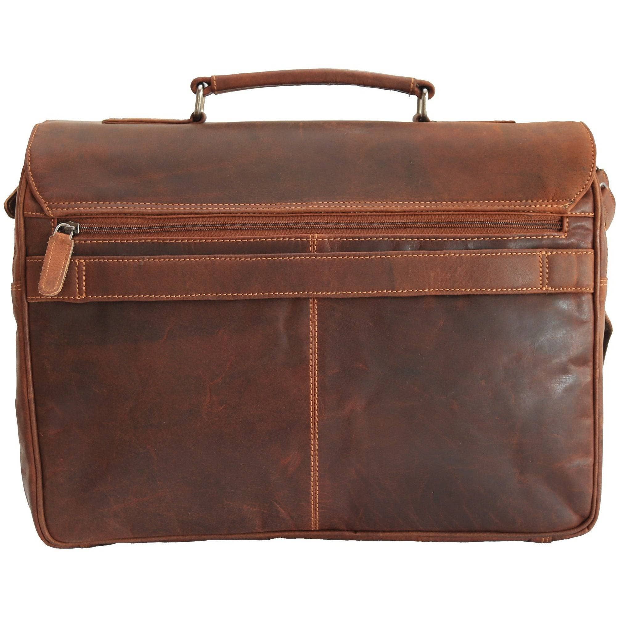 Greenwood Leather AU - Karl Business Briefcase - Sandal GW814SANDAL