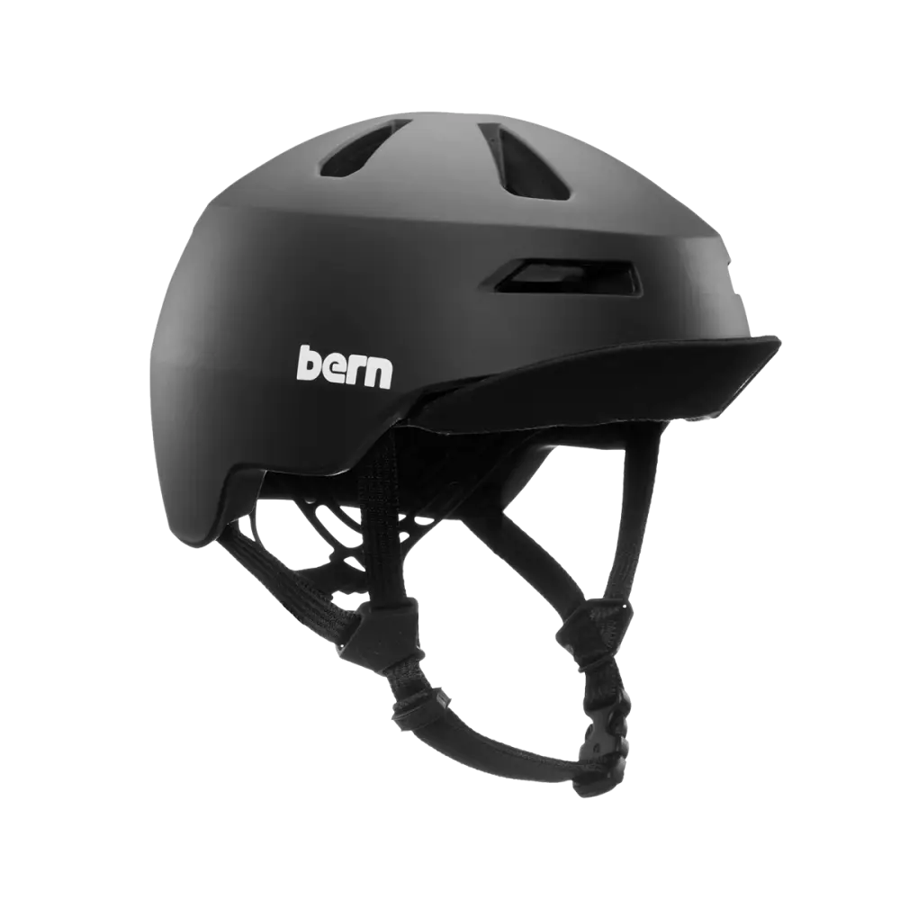 Bern Nino 2.0 Matte Black - Bern Helmet Youth Nino 2.0 Matte Black - Medium