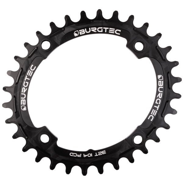 Burgtec Oval 104mm BCD Thick Thin Chainring