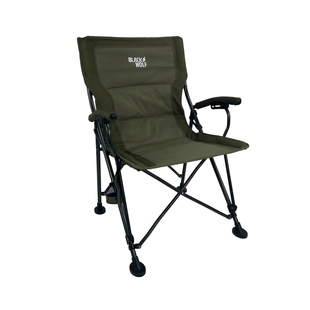 Camping Chair 4 Fold Moss BlackWolf