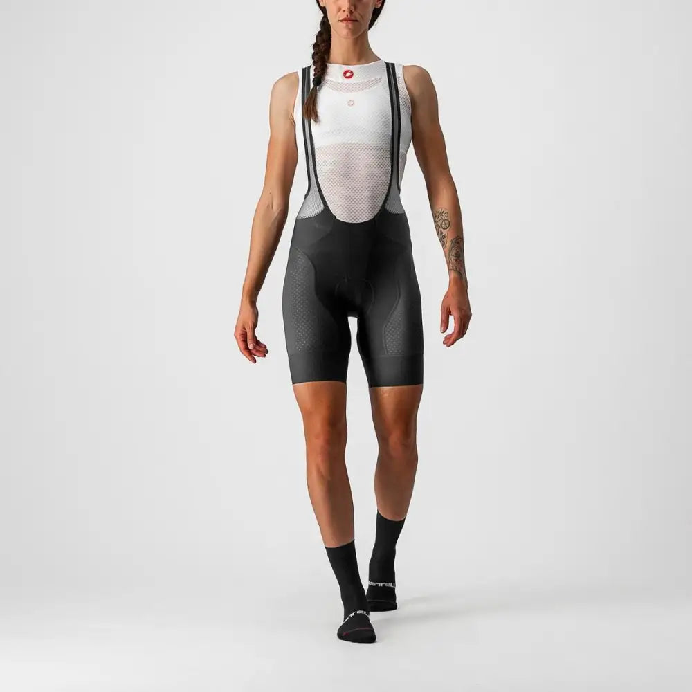 Castelli Free Aero Race 4 Bibshort Women’s - Castelli Bibshort Free Aero Race 4 Womens Black - L