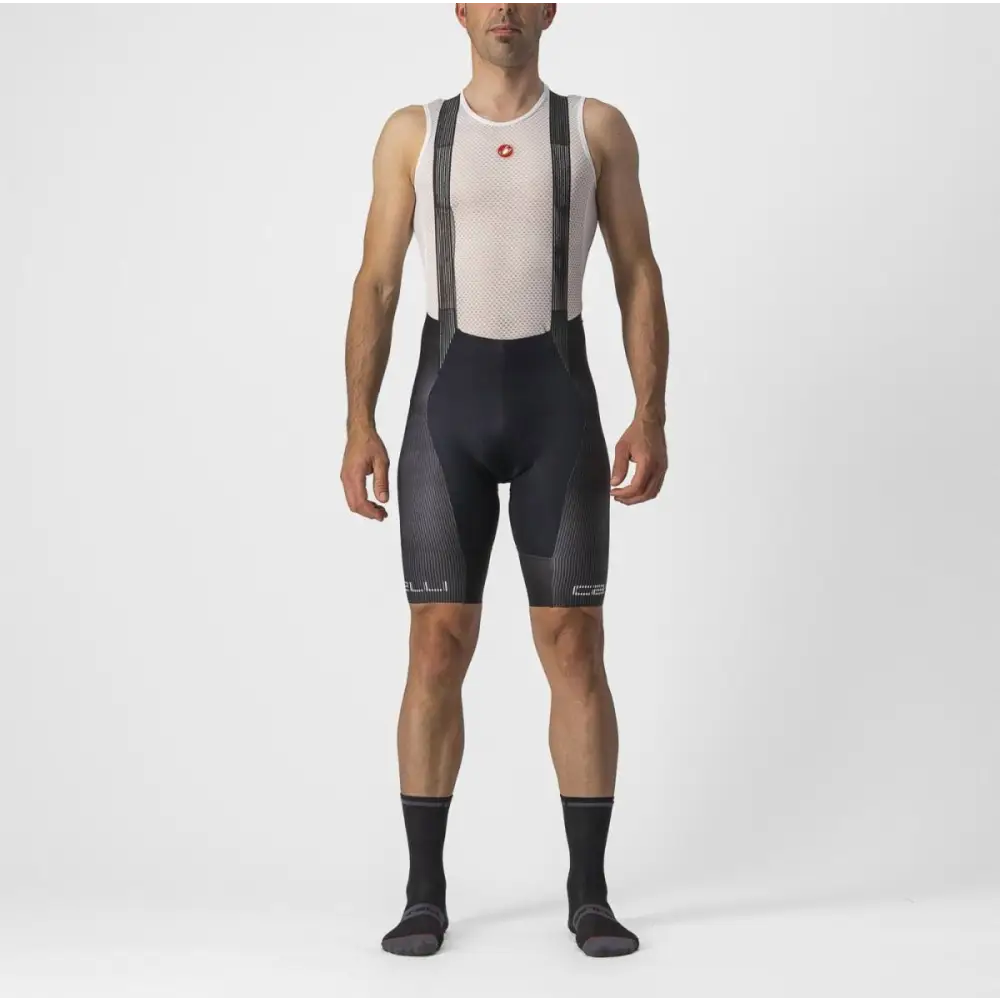 Castelli Free Aero RC Pro Bibshort Men’s - Castelli Bibshort Free Aero RC Pro Black/White - 2XL