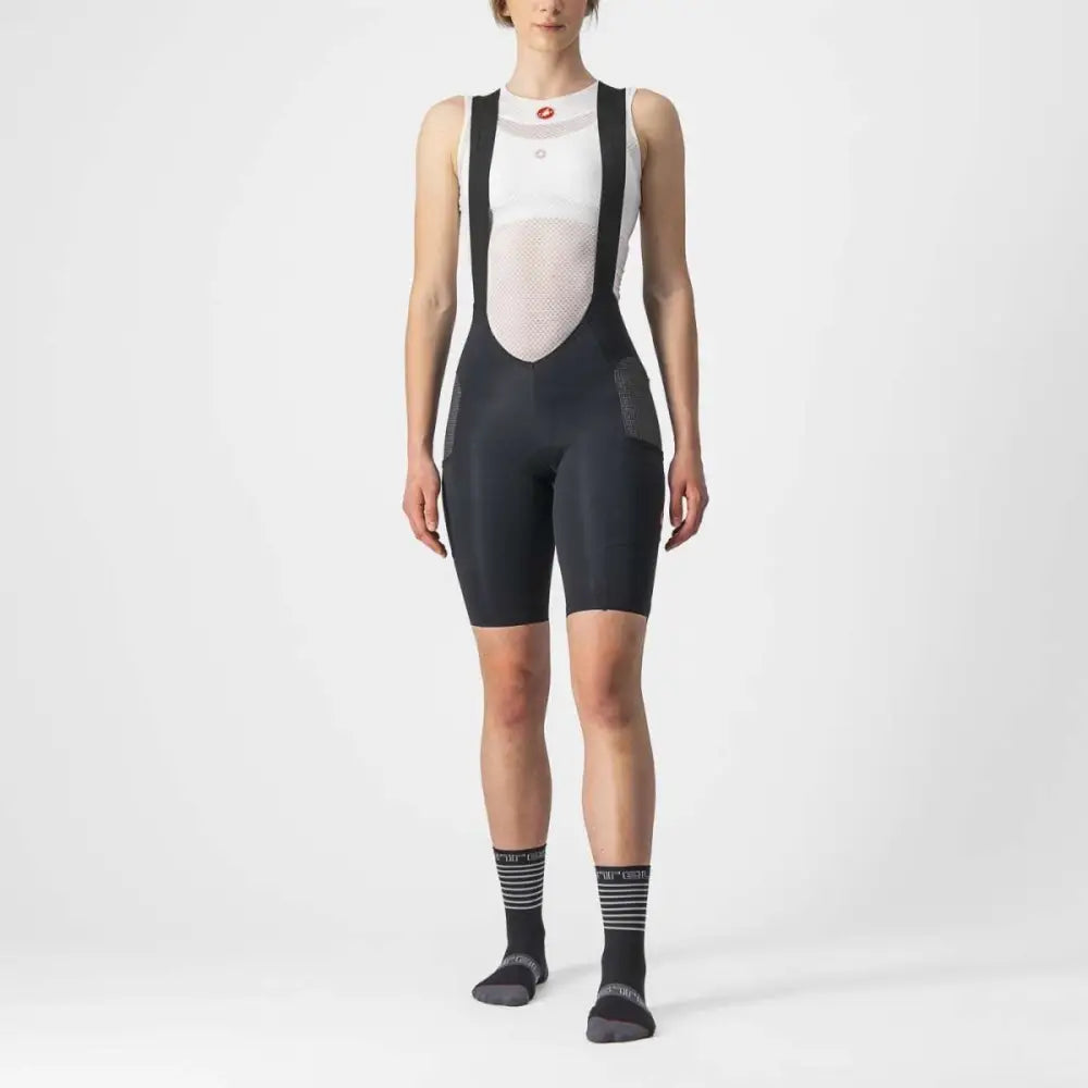Castelli Free Unlimited Bibshort Women’s - Castelli Bibshort Free Unlimited Women’s Black - L