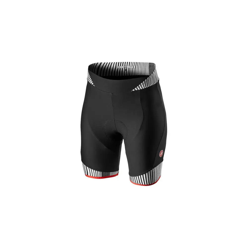 Castelli Illusione Short Women’s - Castelli Shorts Illusione Womens Black/White - L