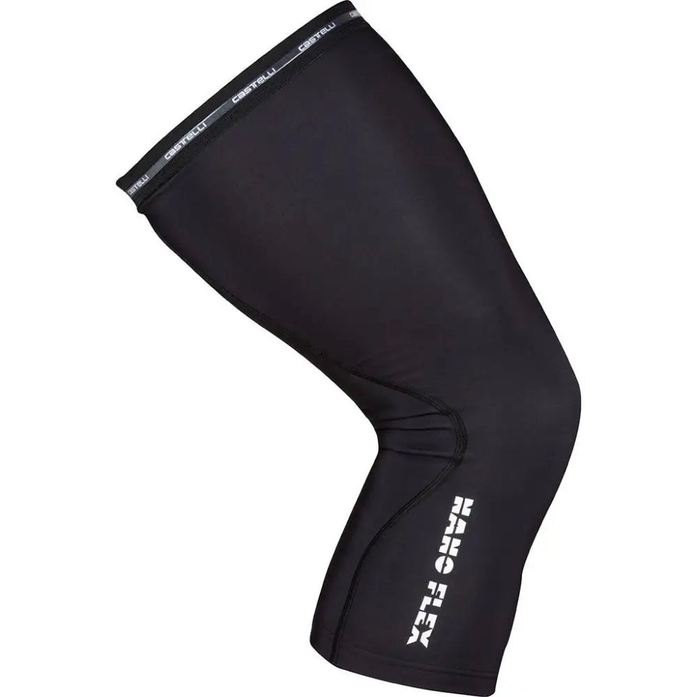 Castelli Nano Flex + Kneewarmer - Castelli Kneewarmer Nano Flex + Black - L