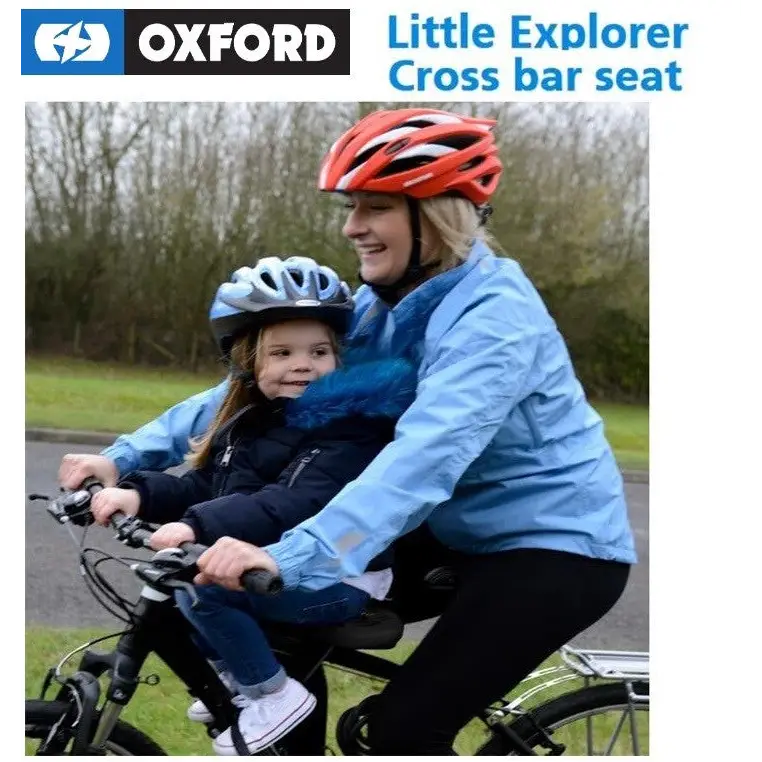 Child Seat Little Explorer Top Tube Mount Foot Pegs Ages 3 6 Max 22kg Weight