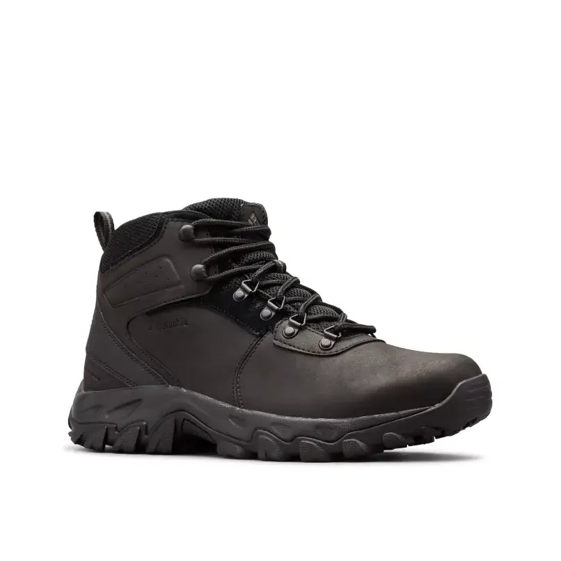 Columbia Men's Newton Ridge Plus II WP Wide Fit Black Hiking Boot