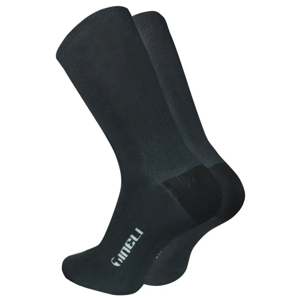 Core Black Socks - Apparel & Accessories > Clothing > Activewear > Bicycle Activewear
