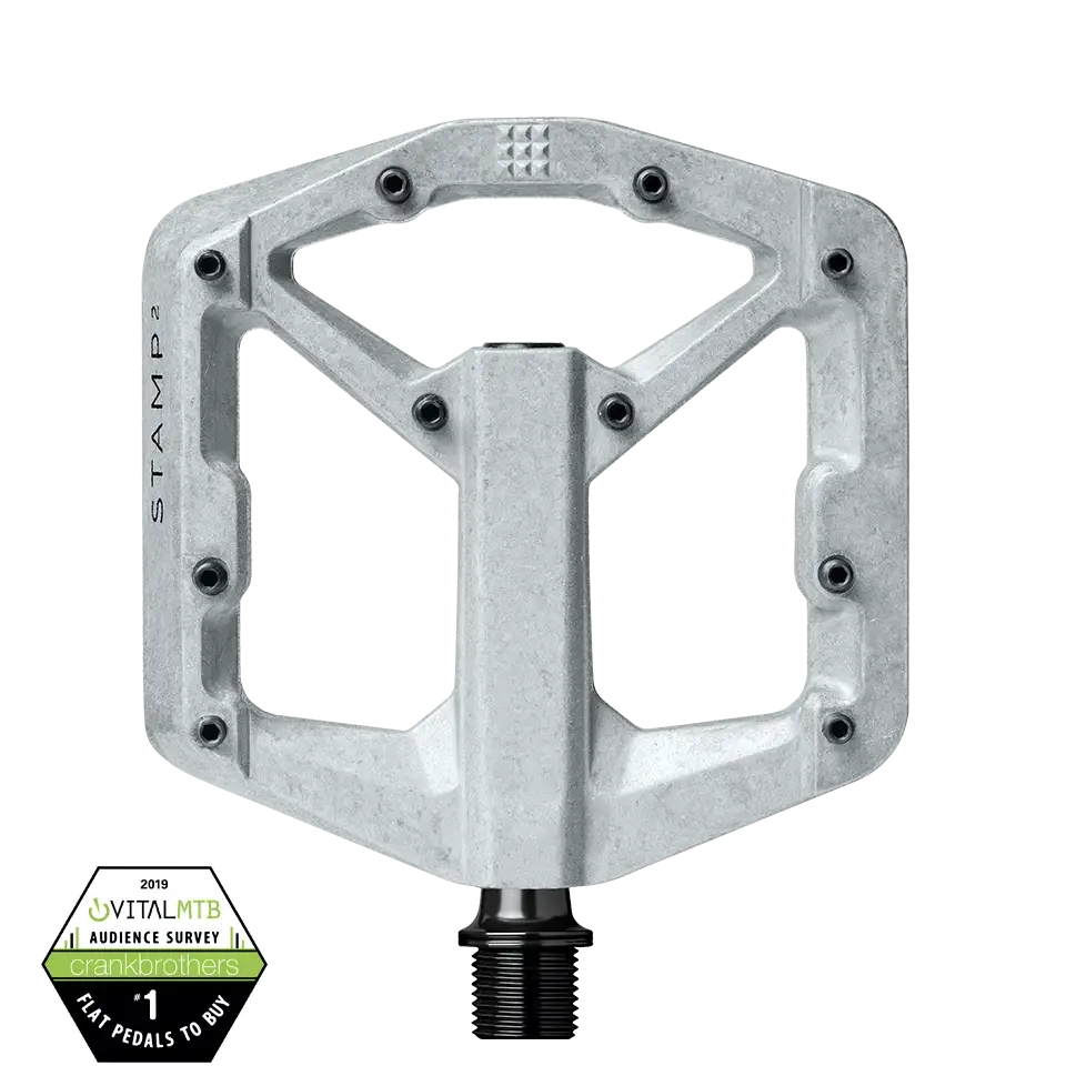 Crankbrothers Stamp 2 Small Pedals - Crankbrothers Pedal Stamp 2 Small Black V2