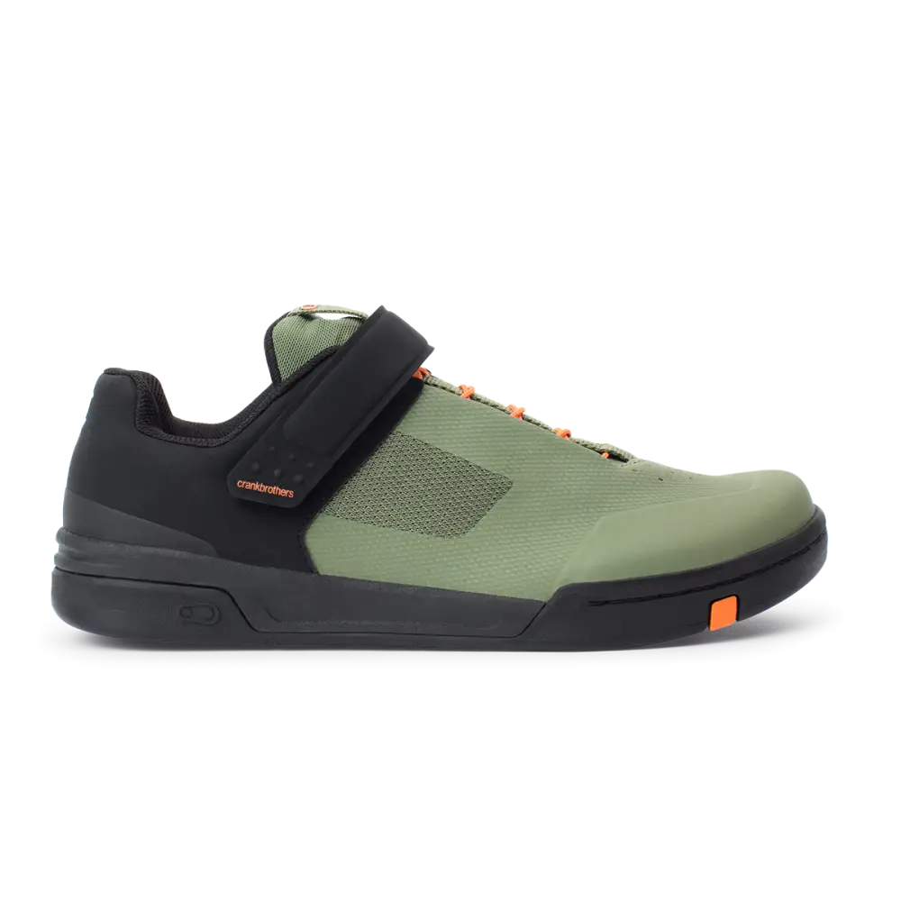 Crankbrothers Stamp Speedlace Green/Orange