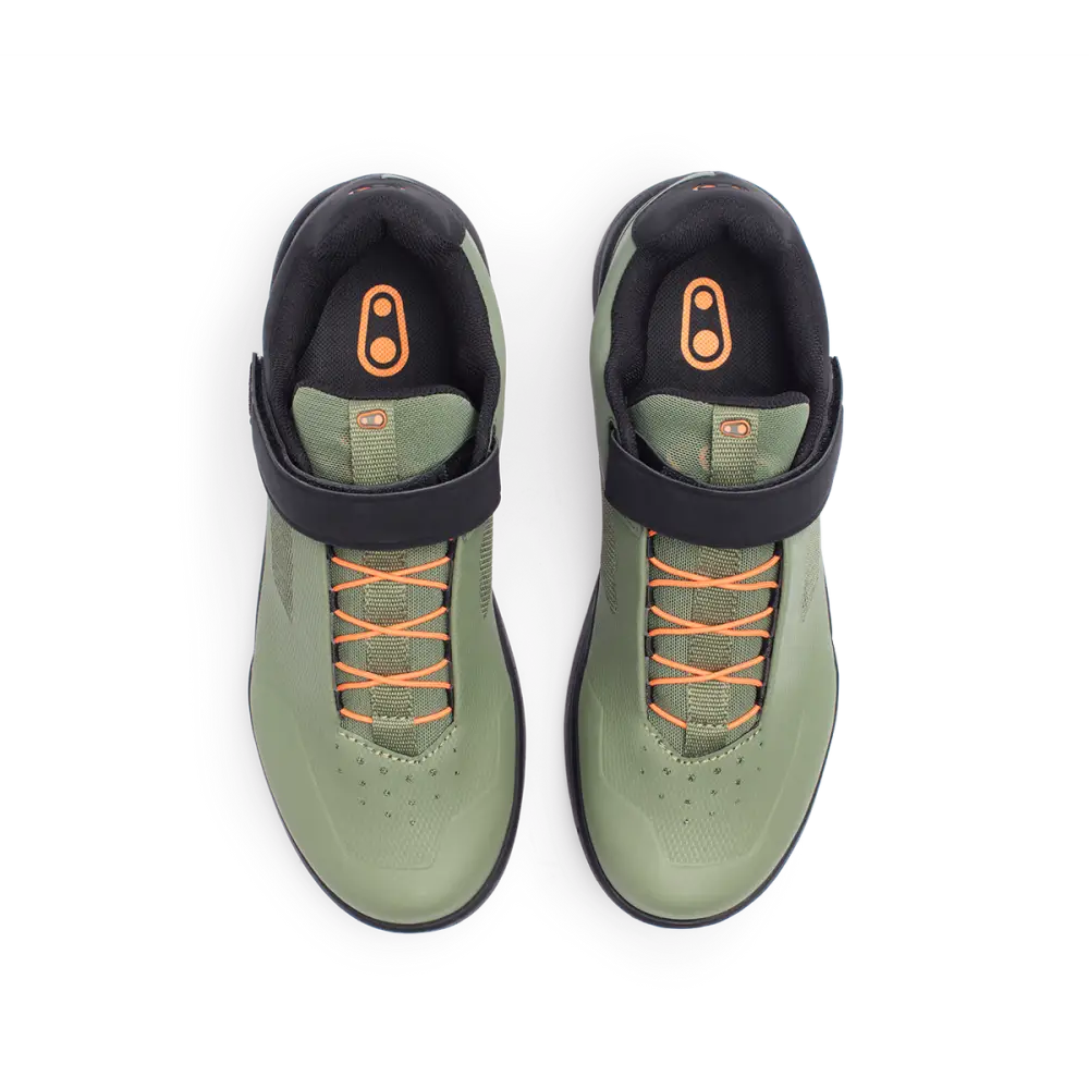 Crankbrothers Stamp Speedlace Green/Orange