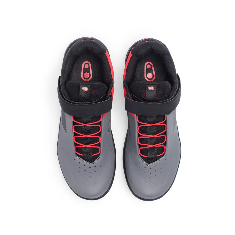 Crankbrothers Stamp Speedlace Grey/Red