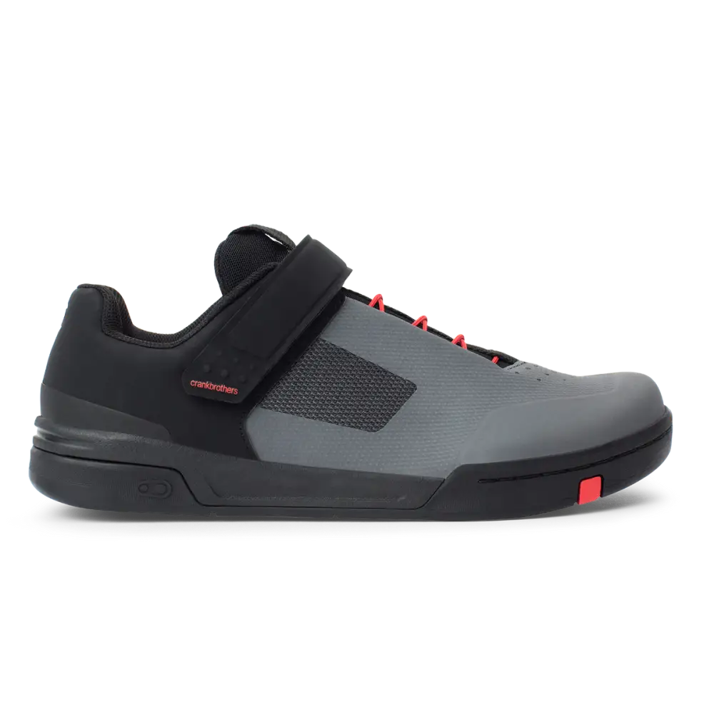 Crankbrothers Stamp Speedlace Grey/Red