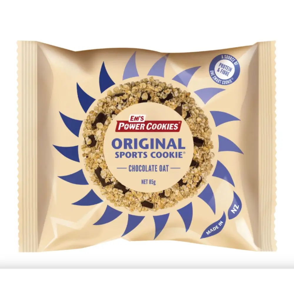 Em’s Power Cookie Sport Cookie - Em’s Power Cookie Original Sport Cookie Box 8 x 85g