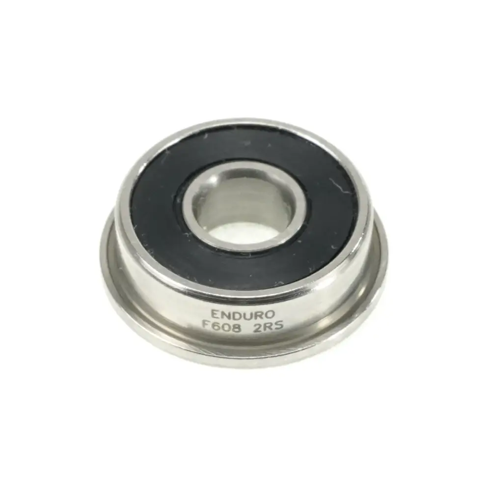 Enduro Bearing 608 F 8 x 22/24 x 7 - Enduro Flanged Bearing ABEC3 F608 FE 2RS 8 x 22/24 x 7 mm