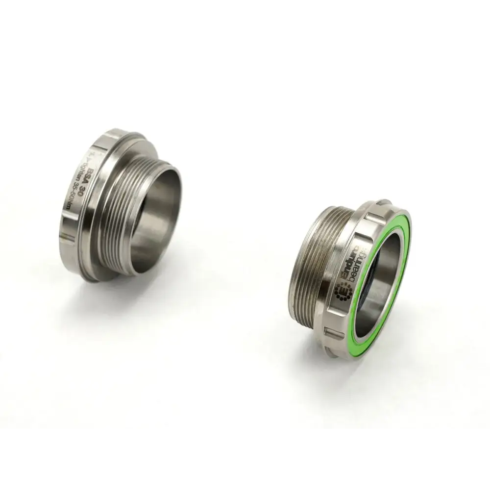 Enduro BSA Maxhit 440C Stainless Steel for 30mm - Enduro MAXhit Bottom Bracket BSA 68/73 to 30mm Cranks Maxhit 440C