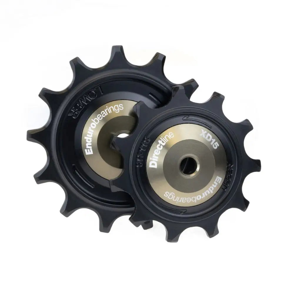 Enduro Directline XD - 15 for Shimano GRX - Enduro Jockey Wheels Directline Machined Delrin with Ceramic XD - 15
