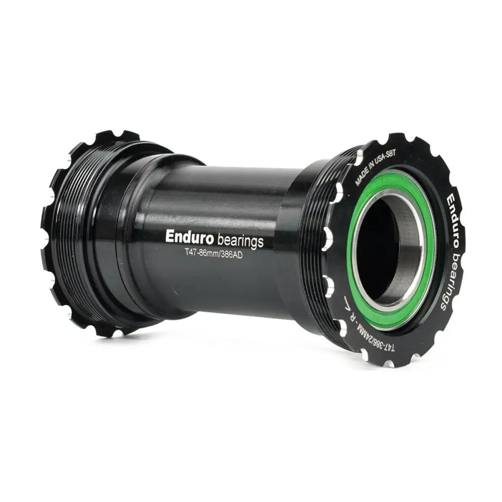 Enduro T47 Internal StainlessSteel AC for 24mm - Enduro Premium Bottom Bracket T47 Internal to 24mm Cranks Stainless
